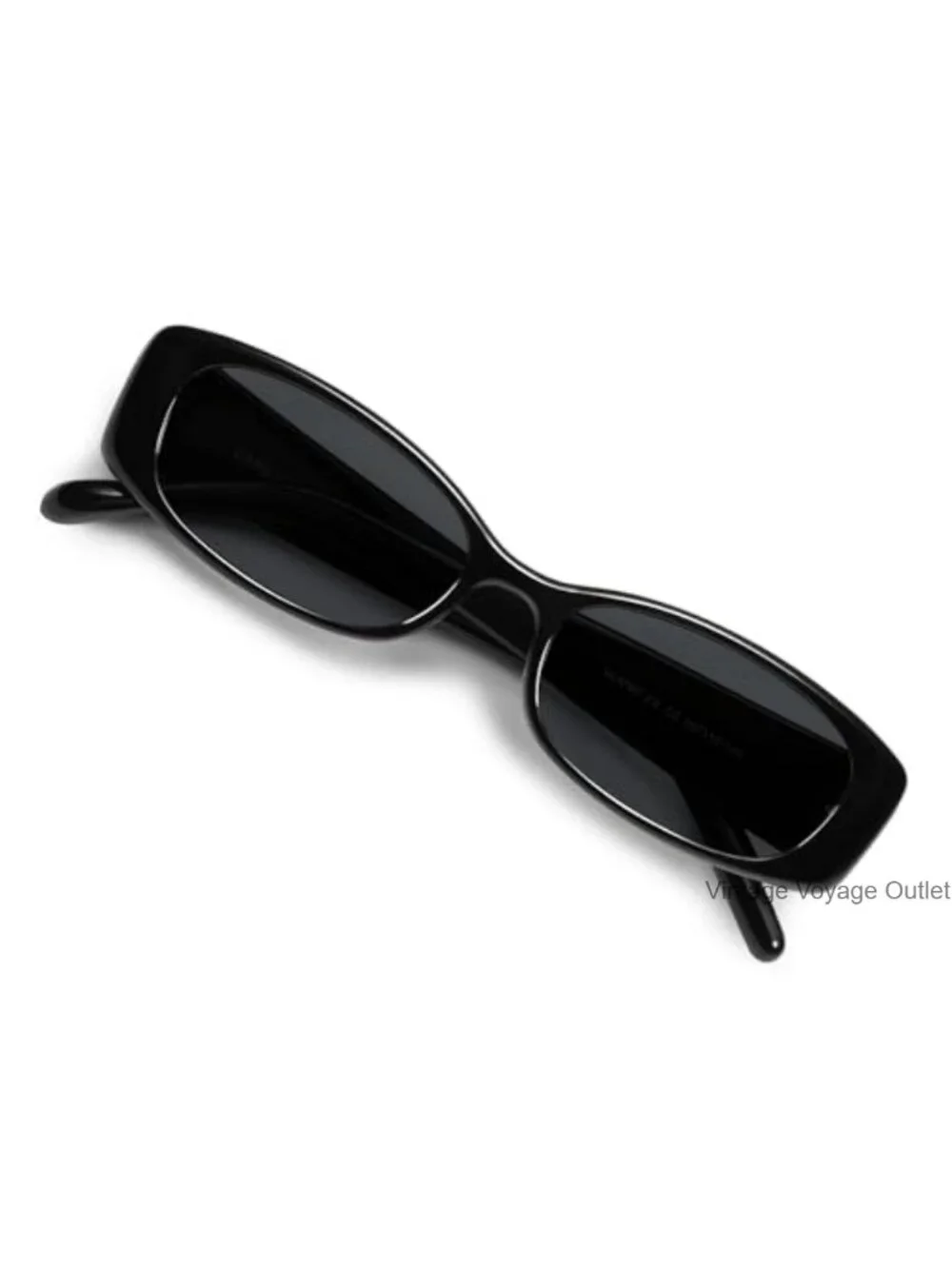 Polarized Rectangle Sunglasses UV400 Protection Retro 90s